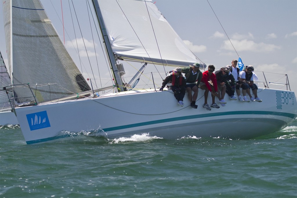 38 Degrees South - finishing the Passage race - Festival of Sails, Geelong 2012 © Beth Morley - Sport Sailing Photography http://www.sportsailingphotography.com